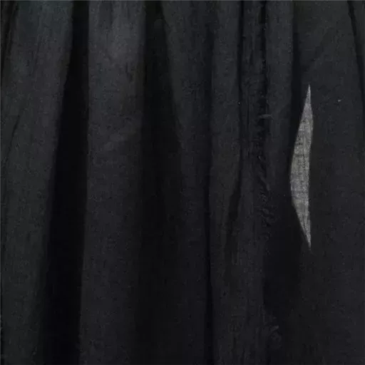 Y520- Foulard uni large (noir) – Image 3