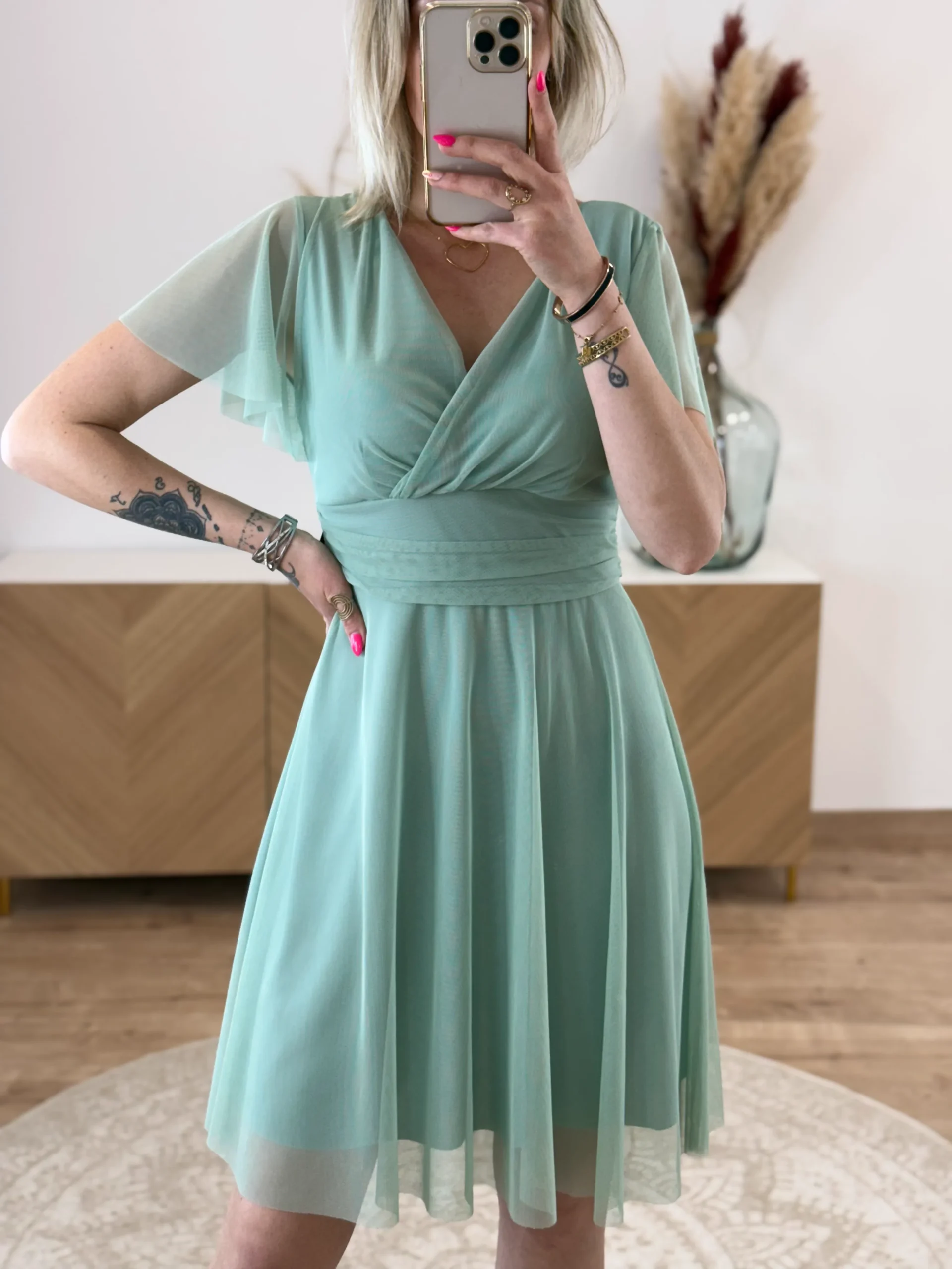 Robe courte en tulle – Image 2